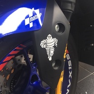 MICHELIN logo sticker 2pcs size Yamaha NVX / superbike / yamaha monster