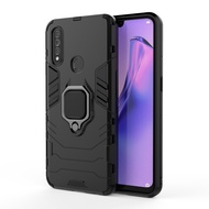 Carristo Oppo A31 Car Holder Back Case Cover Shockproof Protection Casing Phone Mobile Housing Metal