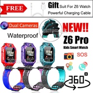 Z6/Q19 Pro Kids Smart Watch 360 Camera IP67 Waterproof Location Anti-Lost GPS Tracker SOS Children 2G SIM Card Support