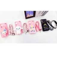 Eww OPPO F1S A59 A57 216 A39 A37 A37F A33 215 A33W NEO 7 NEO 9 case Sling Bag Strap There Are 4 Cute Motifs