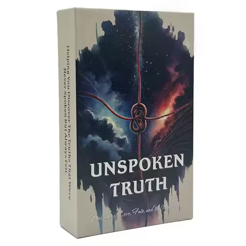 54 Cards Unspoken Truth Oracle Helping You DisCover The Truths That Were Never Spoken But Always Fel