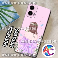 HP AC51/Softcase Procamera Motorola Moto G45 Motif Girl Case Quality - Silicone Casing - Can C0D