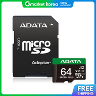 Adata Micro Sd Card Speed Plus A2 180Mb/S 64Gb El