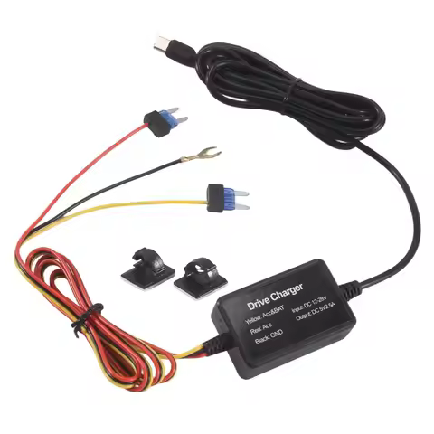 (A02R) For 70mai Hardwire Kit UP03 Only Type-C Port for 70mai A810 X200 Omni M500 24H Parking Monito