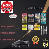 NGK SPARK PLUG PERODUA MYVI D20N 2017 NEW, ALZA, TOYOTA AVANZA, RUSH (KPR7G-9)