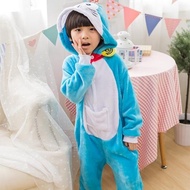Onesie Doraemon Kumamon แมวเด็ก Pijama เด็ก Cosplay Bodysuit ชุดนอนชุดนอนฮาโลวีนยูนิคอร์นสัตว์เครื่อ