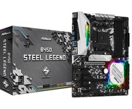 ASRock B450 Steel Legend Socket AM4/ AMD Promontory B450/ DDR4/ Quad CrossFireX/ SATA3&USB3.1/ M.2/ 