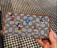 【美國正品COACH】新款Disney 50週年合作紀念款長夾錢包8578