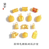 沙金 在逃公主转运珠铃兰花榴莲手工diy珠子手链配件串珠饰品配饰Sha Jin is on the run Princess Transporter Beads of the Suzuki Flowe