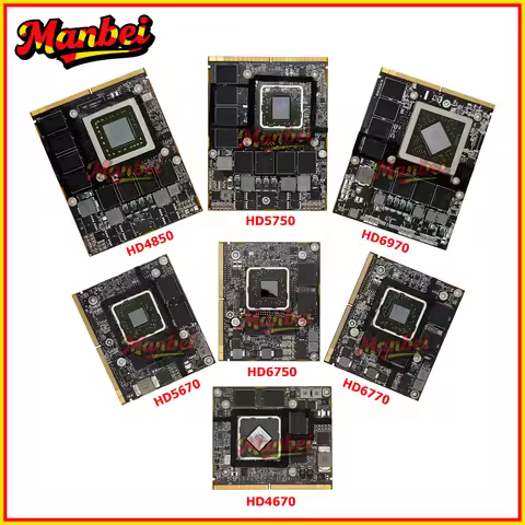 Original 256MB 512MB 1GB 2GB Graphics Card GPU For iMac 21.5" 27" A1311 A1312 Video Card 2009 2010 2