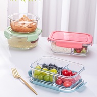 Microwave Oven Safe Glass Lunch Box [1KG 1PC] LITTLE KUMA LKM488 / LKM496 / LKM497