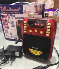 Radio Bluetooth Speaker Rolinson RL- 4049 BT + Mic (Bluetooth) IncludeTali gantungan Microphone deng