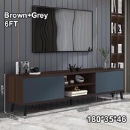 Meja TV Rak Tv 180cm Bufet TV Minimalis Kayu Meja TV Ikea Cabinet TV Serbaguna Kayu Modern Murah