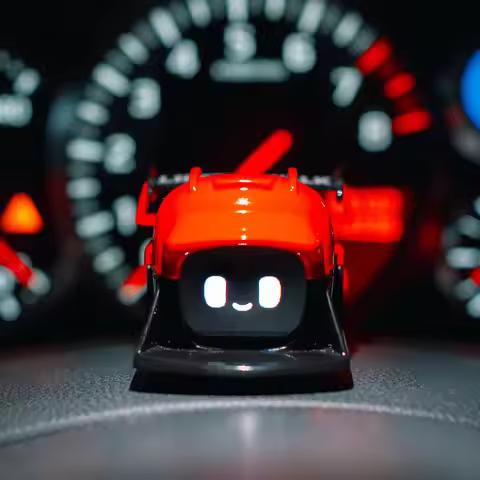 stock Genuine MOCHI DASAI 3rd Car Mounted Robot Generation Co branded Limited Edition JDM Mood Compa