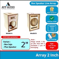 Miniature line array speaker Box