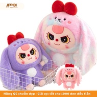 Cute BabyThree 1000% rabbit teddy bear [FREE NAME EMBROIDERED], baby three rabbit 1000% made of high