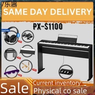 piano ✭SAME DAY DELIVERY Casio PX-S1100 88 Keys Digital Piano With OneOdio JS18 Headphone - Black ( PXS1100  PX S1100 )✹