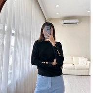 Lollybelle - Kirana Knit Batwing Top - Women's Long Sleeve Knit Top