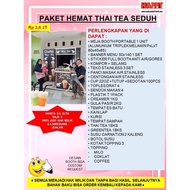 PAKET HEMAT FRANCHISE MINUMAN THAI TEA SEDUH TEH THAILAND