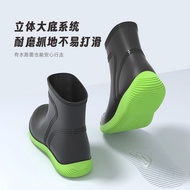 Rain Boots Anti-Slip Thick-Soled Rain Boots Waterproof Rain Boots Big Mouth Monkey Rain Boots Men Su