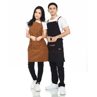Apron Apron Cooking Apron Barbershop Apron Bartender Apron Canvas Leather Material for Men and Women