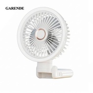 [Garende] USB Re Energizable Grip Fan 5000 mAh Foldable Grip Fan Beige 6inch 5000mah