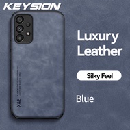 Keysion sang trọng Ốp da cho Samsung A53 5g A73 A33 A13 Silicone vỏ lưng điện thoại chống sốc cho Ga