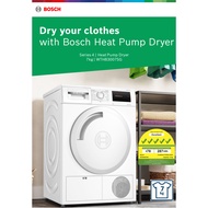 Bosch WTH83007SG 7kg Heat Pump Dryer, 5 ticks