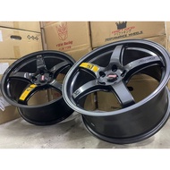 RAYS CR57 Flow Form (8.1KG) 18 Sport Rim Cutting Ori 🏁🔥