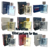 PERFUME SPRAY FOR MEN 100ML [VARIOUS SCENT]