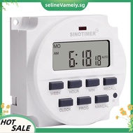TM618H-4 DC 12V Volt Voltage Output Digital  Weekly Programmable Timer Switch Time Relay Controller 