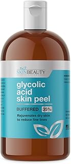 Skin Beauty Solutions GLYCOLIC Acid 35% Skin Chemical Peel - BUFFERED - Alpha Hydroxy (AHA) For Acne
