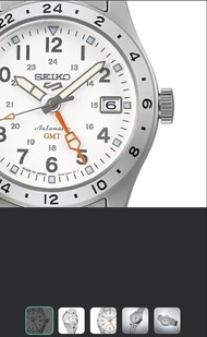 Seiko SBSC009, made in Japan, +5 一日, 全網最平 GMT