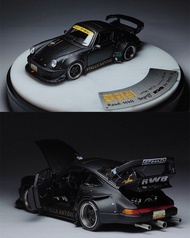 PGM 1/64 RWB 930 Stella Artois PGM-640203 Matte Black Luxury Die Cast Model Car Collection Limited