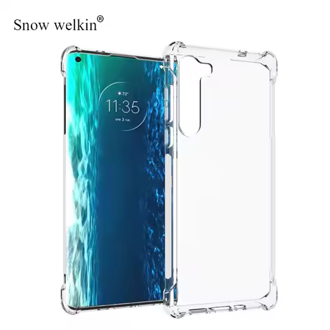 For Motorola Edge+ Edge Plus Case Airbags Buffer Case For Motorola Edge Moto Edge Case Clear Soft TP