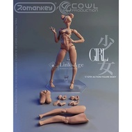[Local Stock Ready] Romankey x cowl "Girl" 1/12 Action Body