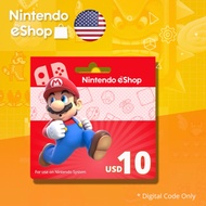 Nintendo Eshop USD 10 Digital Codes
