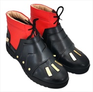 ZACKZIK Manga World Cosplay Boots Boot Shoes Shoe for My Hero Academia Izuku Midoriya Black