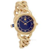 สวยย  นาฬิกา Ravello Womens Gold Watch Navy Blue Dial Stainless Steel Chain Band TBW7212