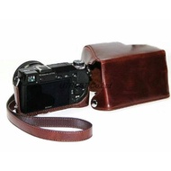 Leather Hard Case Casing sony A6000 Hardcase