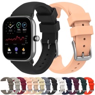 For Amazfit GTS 3 2/2e/GTS2 Mini/GTR 42mm/Bip U Pro / 1S Strap Small Waist Silicone Bracelet 20mm Wa