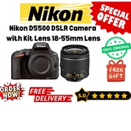 Nikon D5500 DSLR Camera with Kit Lens 18-55mm (Rarely used) Like new Condition