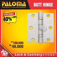PALOMA BHP411 PLM BHP ESS 3X2.5X2MM 2BB SSS Butterfly Hinge Stainless Steel Hinge