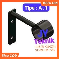 Bracket besi jemuran gantungan baju pakaian tempel dinding besi rak siku penyangga jemuran baju