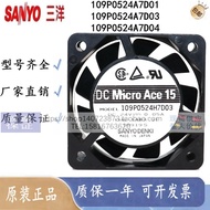 Original Sanyo 109P0524A7D01 109P0524A7D03 109P0524A7D04 24V Fan
