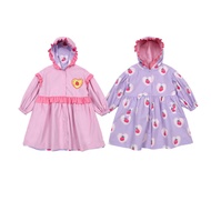 「สินค้าลิขสิทธิ์แท้」IRIS KIDS 25 autumn Bebe series IKS33043Strawberry print windbreaker สไตส์เกาหลี