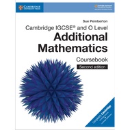 Cambridge IGCSE and O Level Additional Mathematics Coursebook syllabuses (0606/4037) + Online copy