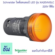 Schneider ไพล็อต แลมป์ 22MM LED 220V รุ่น XA2 ตัวเลือก สีน้ำเงิน( XA2EVM6LC ) สีส้ม( XA2EVM5LC ) สีแ