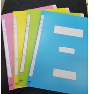 10 KOREAN THIN PLASTIC FILE / OFF FILE