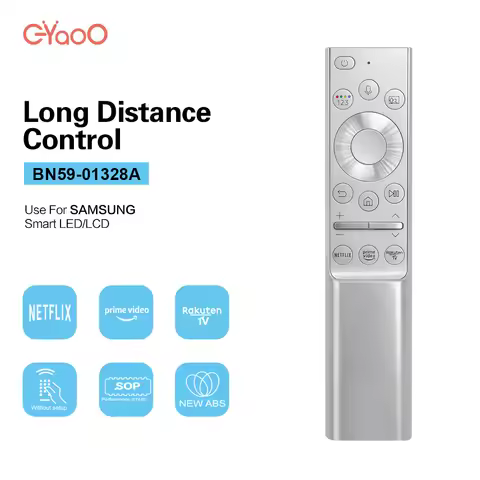 New BN59-01328A Suitable for Samsung 4K QLED Voice TV Remote Control For QE65Q64TAUXXC QE65Q64TA QE6